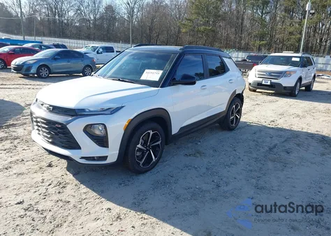 2021 Chevrolet Trailblazer Fwd Rs из США, поврежденный, VIN KL79MTSL1MB113743